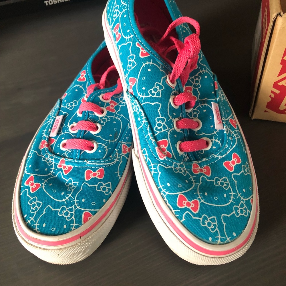 Hello Kitty Blue and Pink Vans